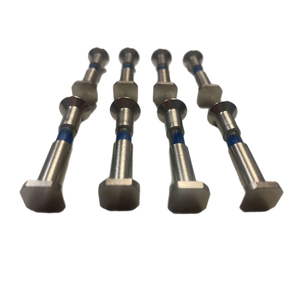 Helo 6mm Square Head Wheel Axle Bolts - 8 Pack