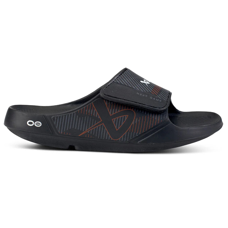 BAUER OOFOS NG SPORT FLEX SLIDE BLACK