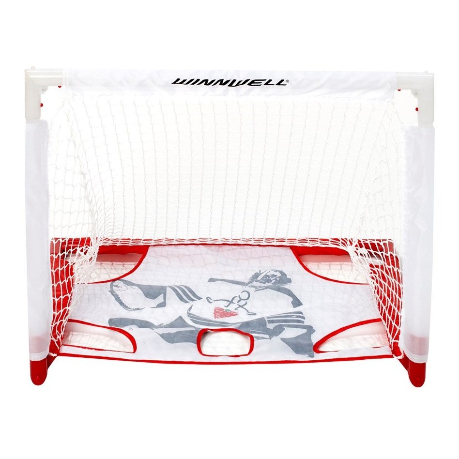 WINNWELL 28 PVC Collapsible Mini Hockey Net Set