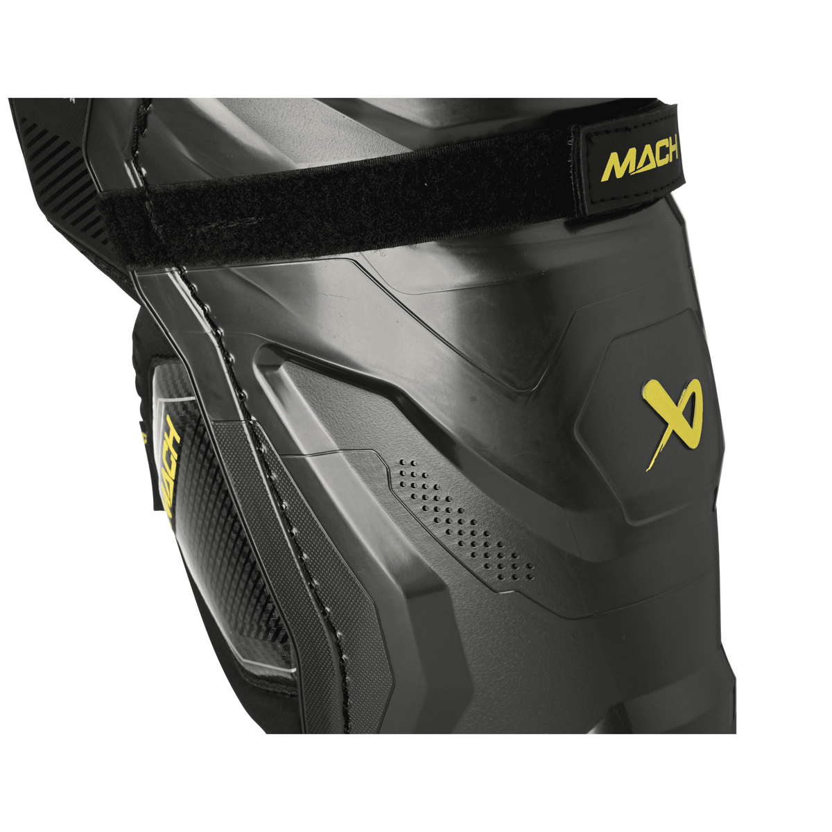 Bauer Supreme Mach Shin Pads Intermediate